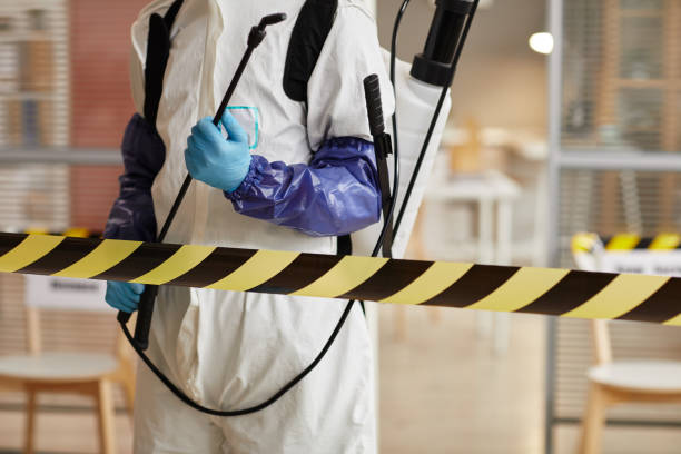 Professional Biohazard Cleanup technician working in Shelby, OH